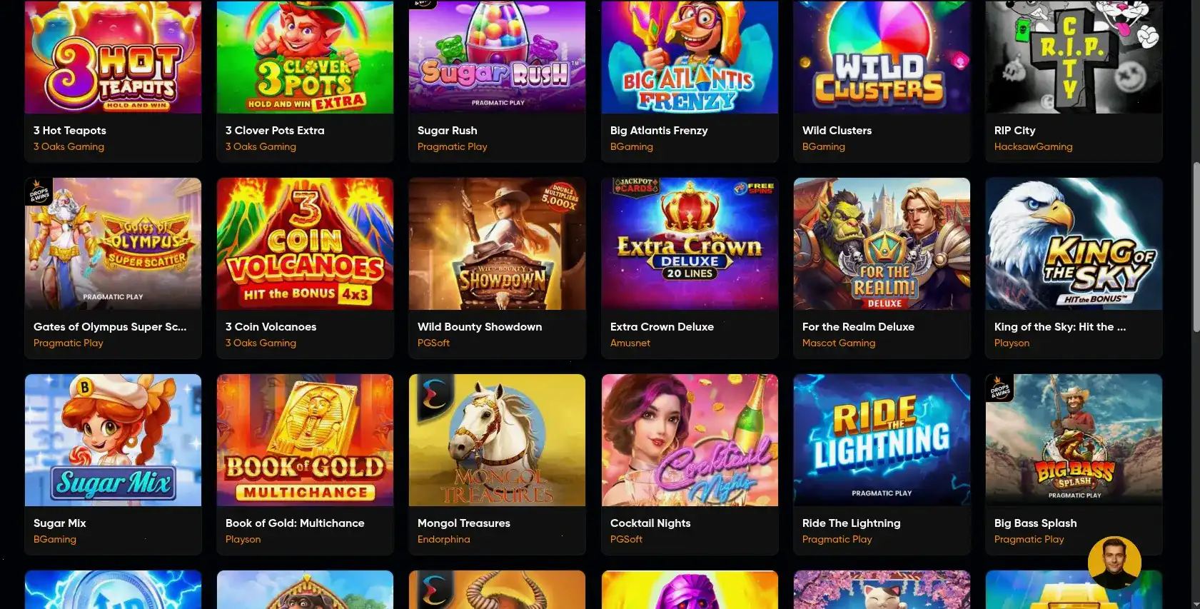 Мобильная версия Casino 7 на смартфоне